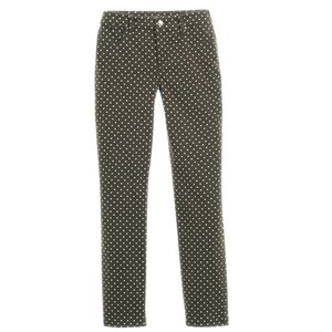 Chicos So Slimming Girlfriend Ankle length dark gray white polka-dot jeans, 1X